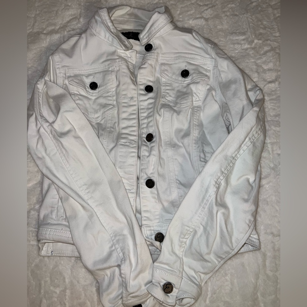 White Jean Jacket